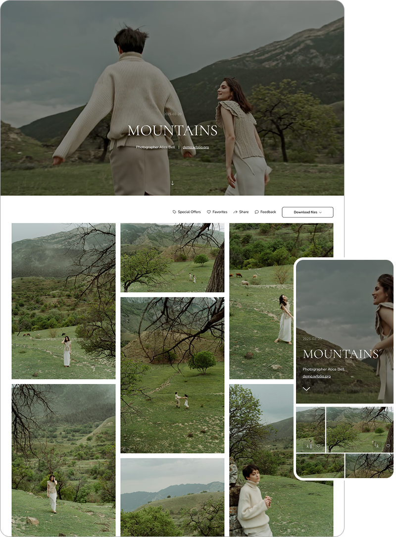 Free client galleries plan for photohraphers