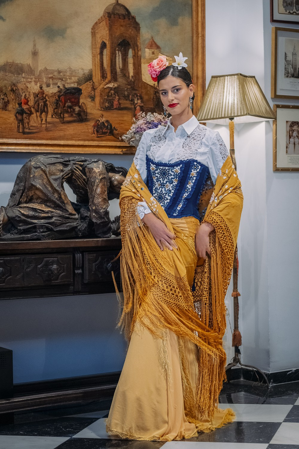 Flamencas al borde del Guadalquivir