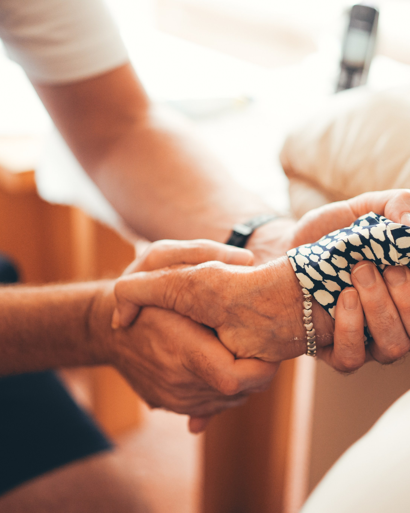 Brand storytelling photography of a physiotherapist working together with patient in Solihull.