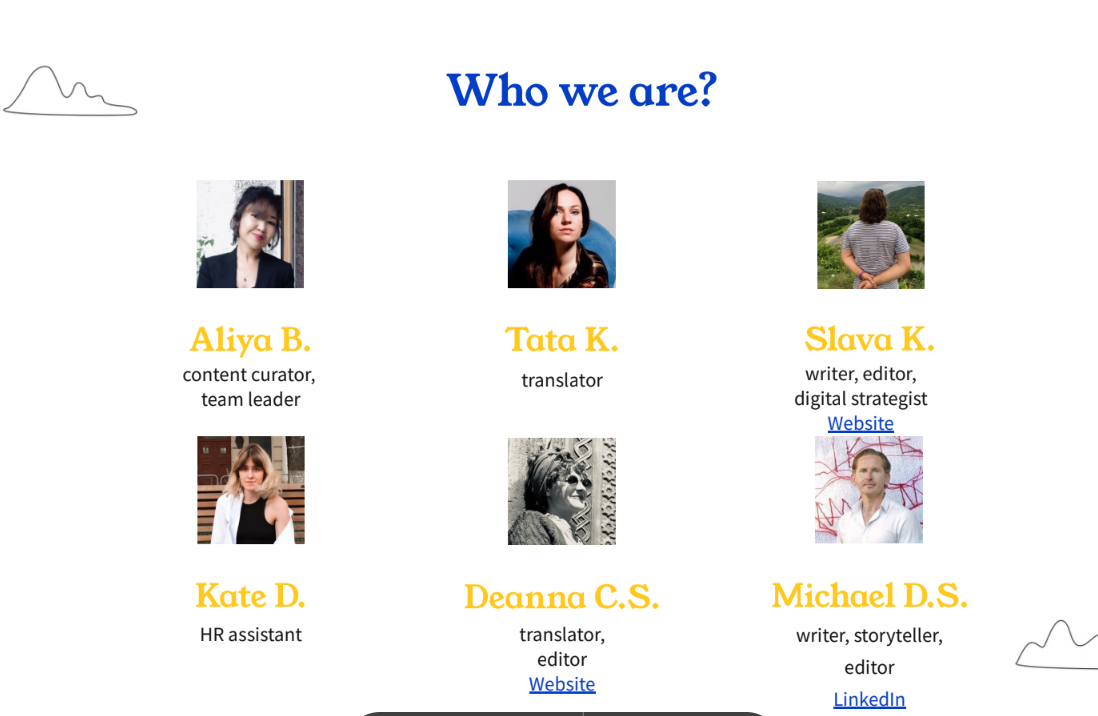 Aliya, Content | Portfolio