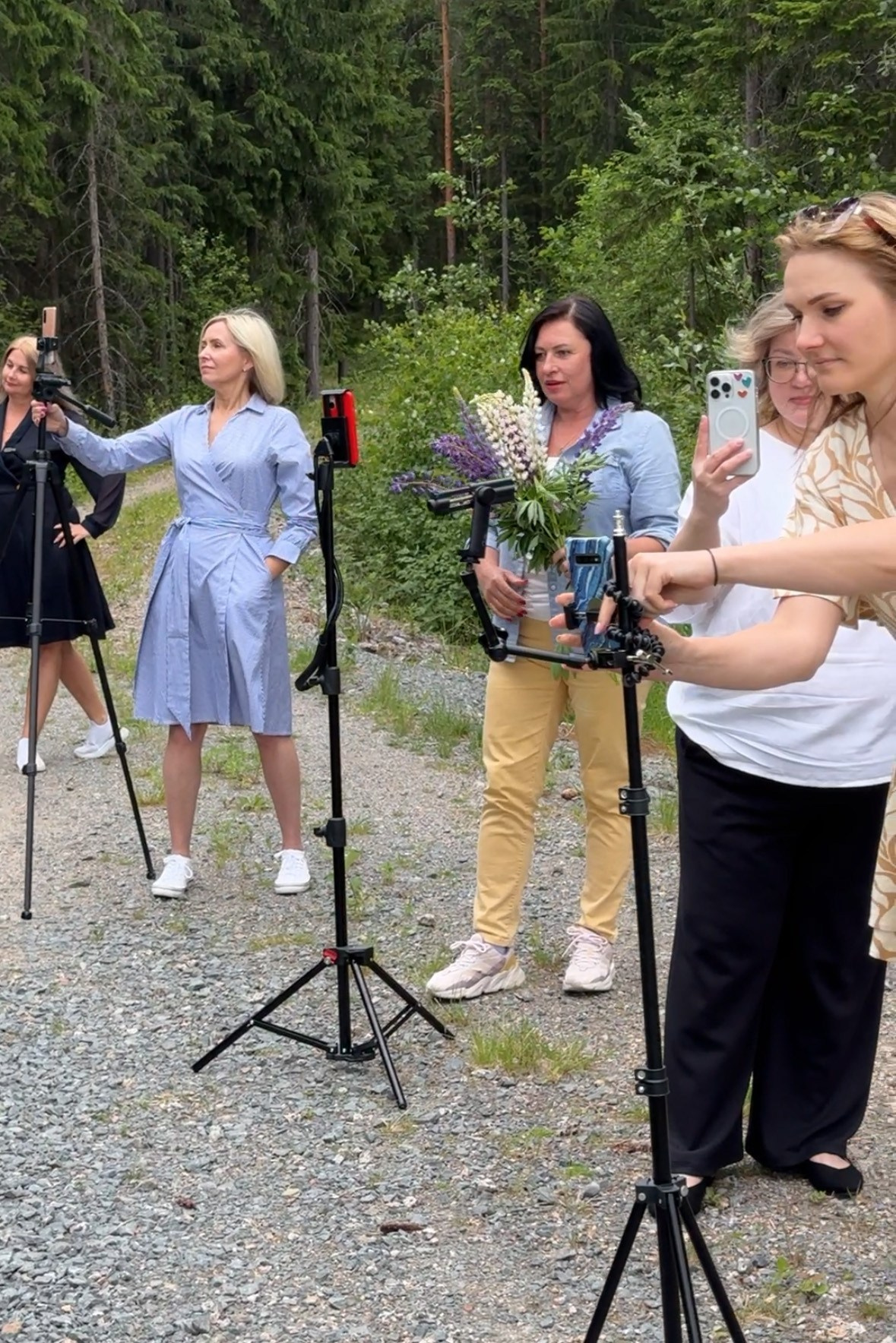 Poseerausworkshop. Valokuvaaja Lahti, Helsinki Elena Salonen