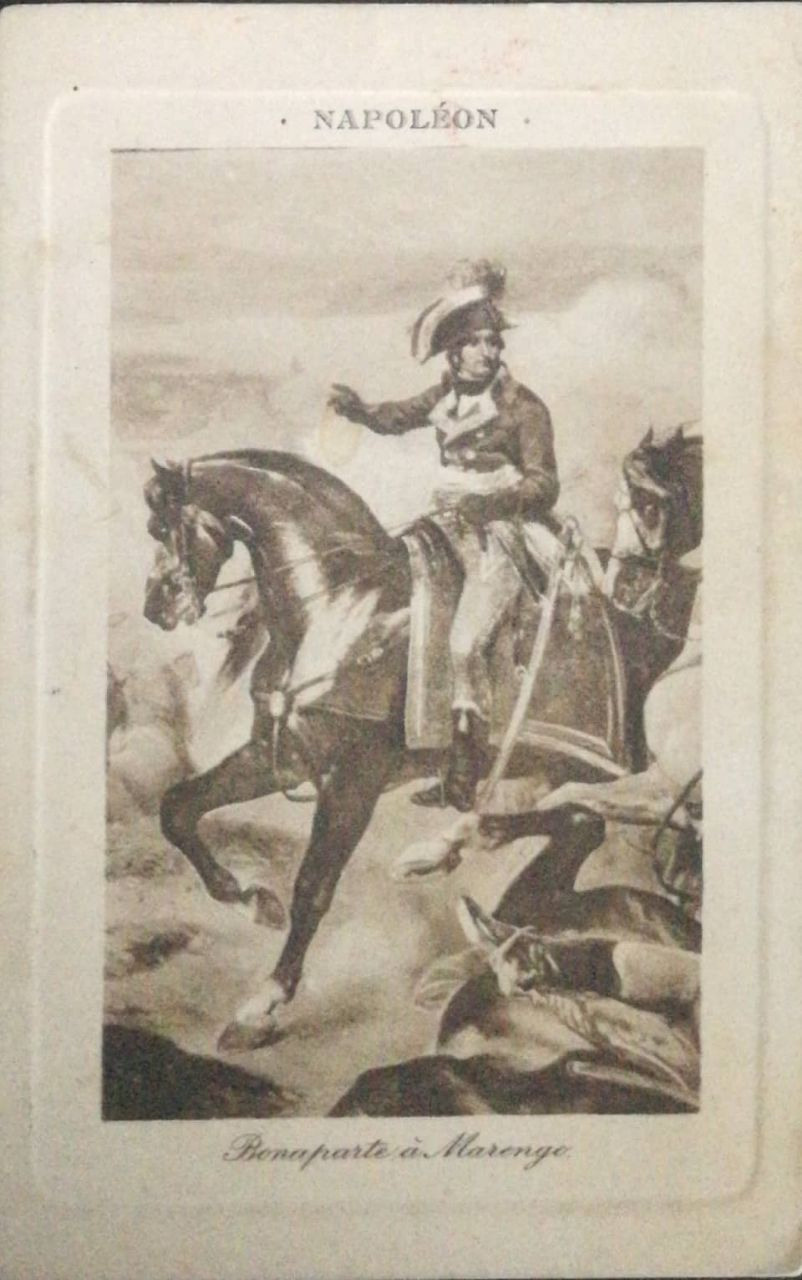 старинная открытка: не Наполеон, а маршал Массена