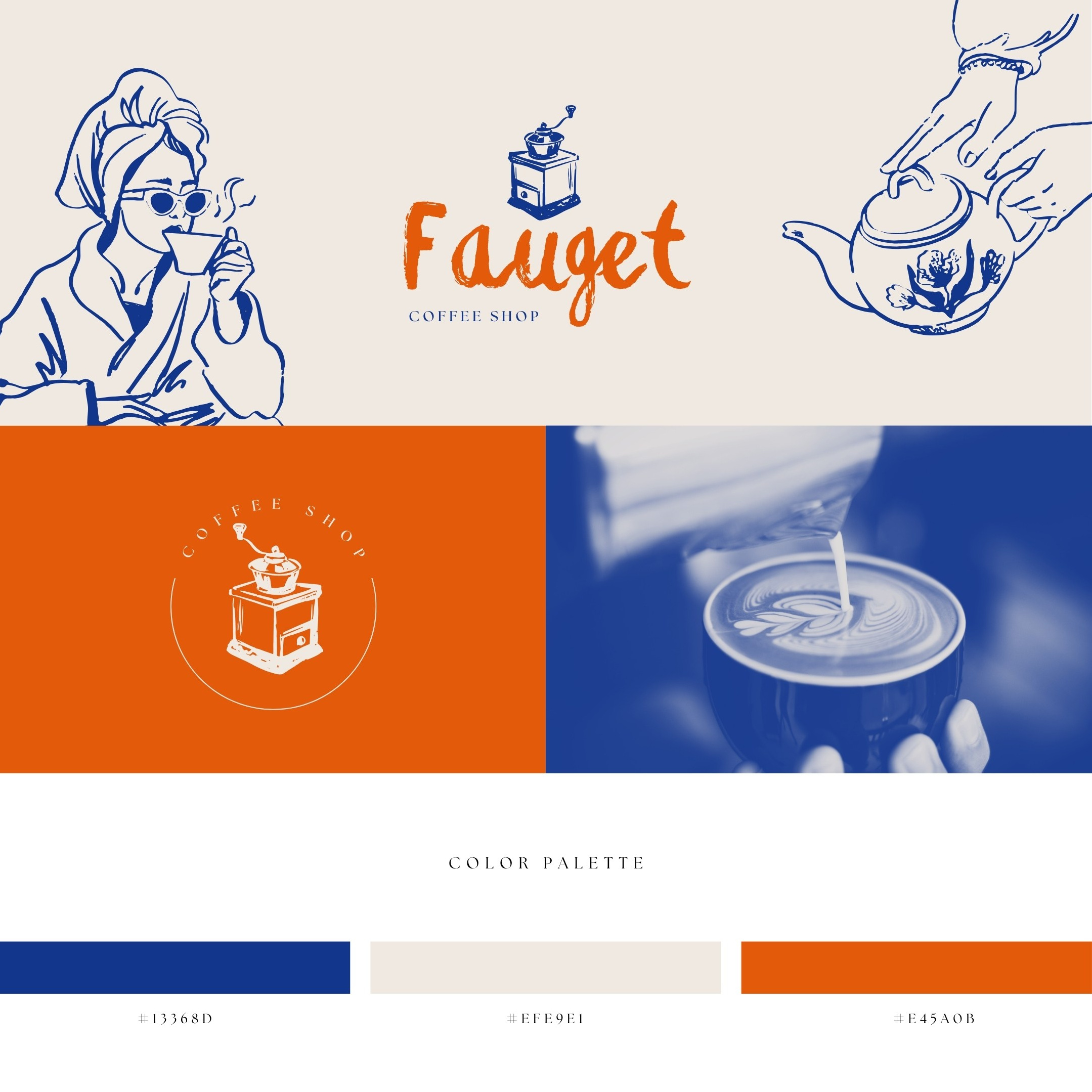 Branding. Helen Reveur | Illustrator & Brand Designer | Ready-Made & Custom Illustrations