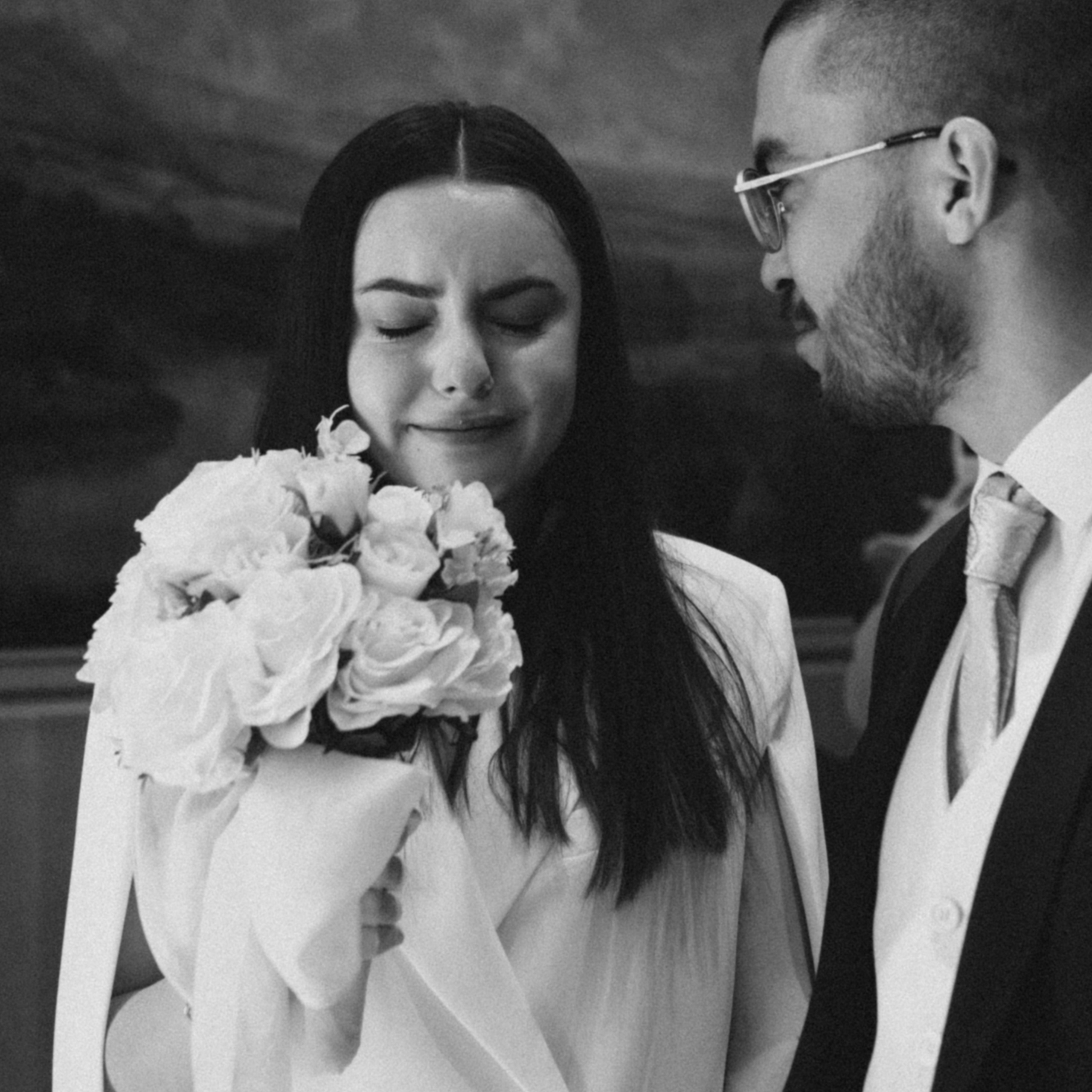 Natürliche und emotionale Hochzeit in Frankfurt am Main.