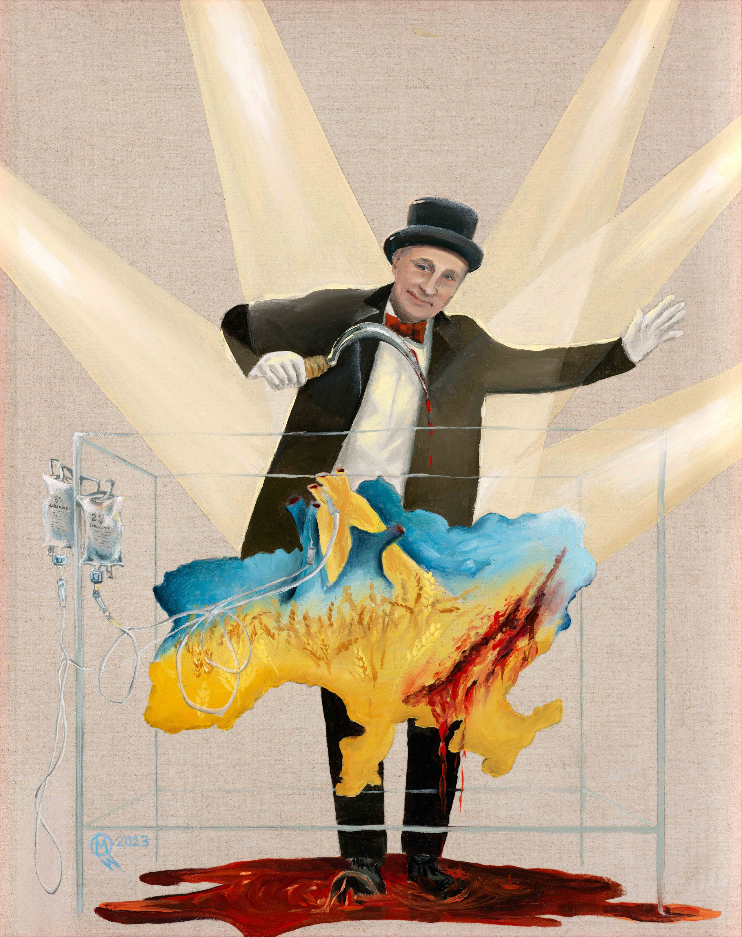 Social Surrealism. Surrealist artist Mariya Myronova based in Cambridge UK