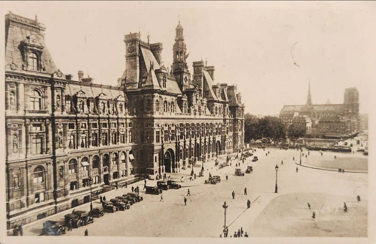 Старинная открытка: Виктор Гюго с внуками. Фотограф, коллекционер винтажных открыток и создатель историй на пересечении прошлого и личного. Ирина Дайнакова