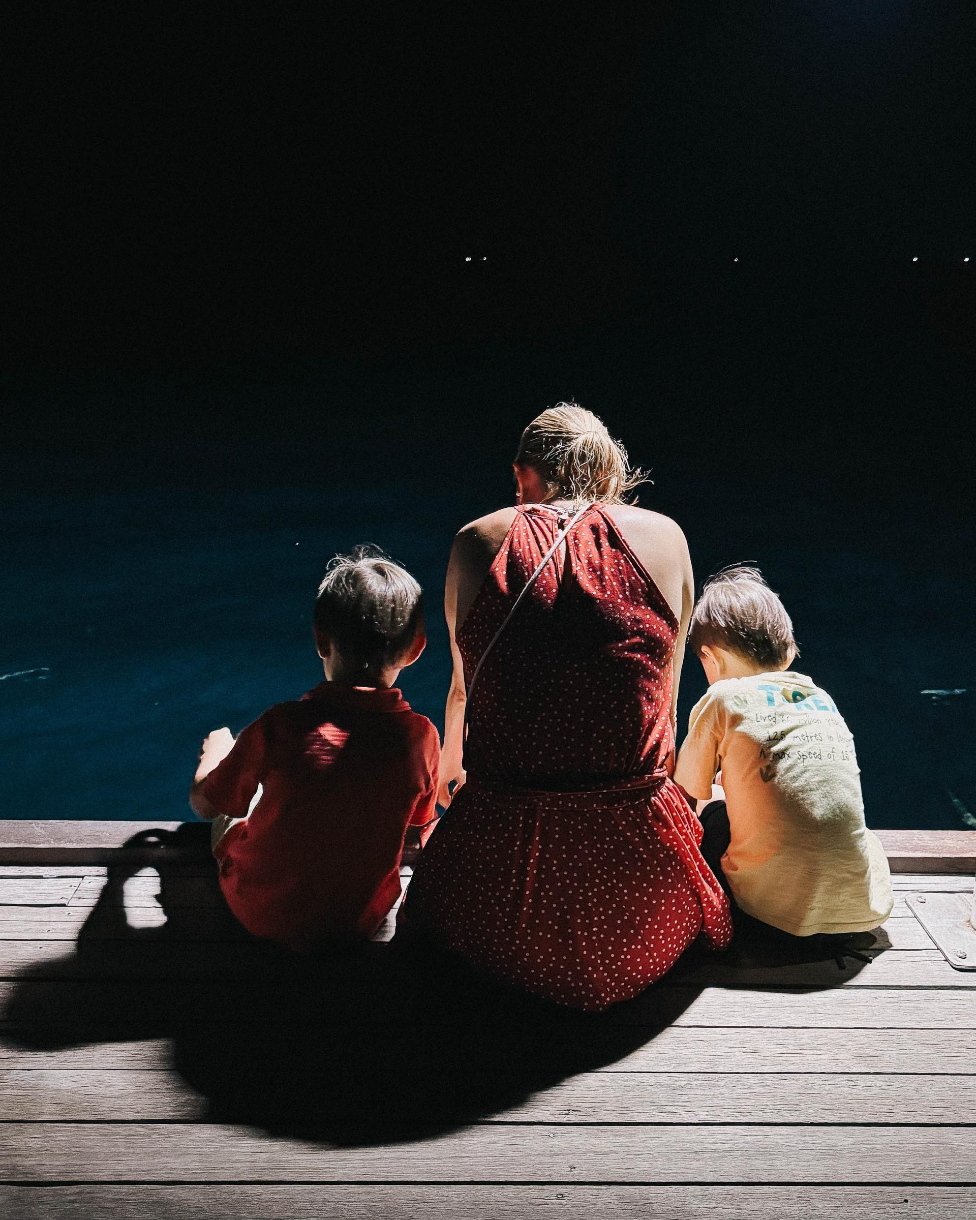 Family photographer Solihull, creative  portrait with dramatic lighting
