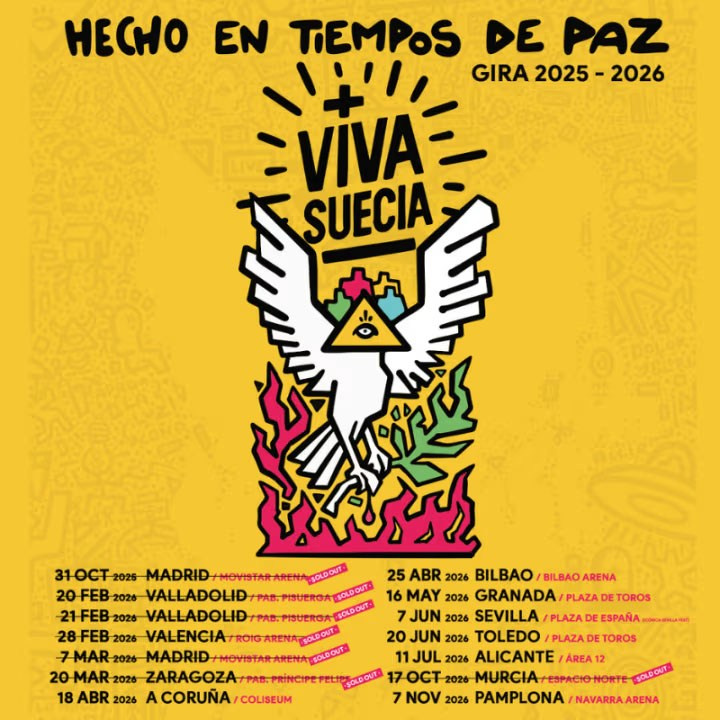 Viva Suecia в Испании 2026: концерт в Аликанте | FOTKAI