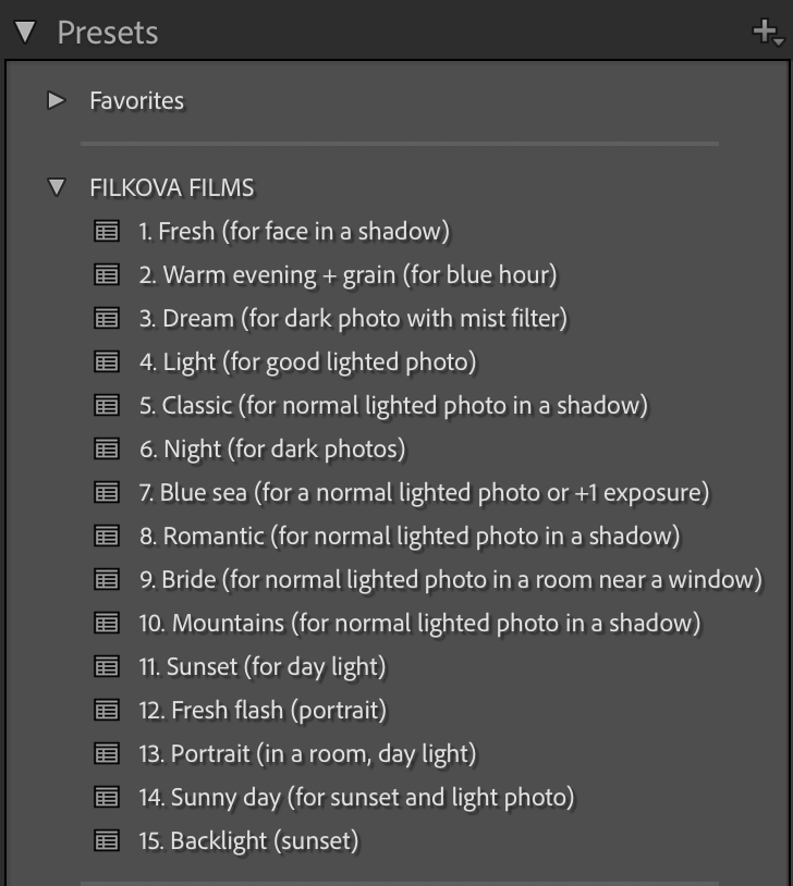 Presets. Дарья Филькова — фотограф и видеограф в Тбилиси, Грузия