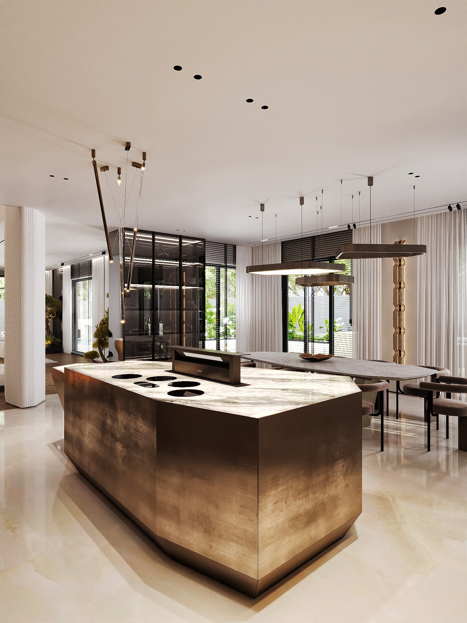 BRONZE VILLA. Interior Design | Alena Bulataya Design Buro