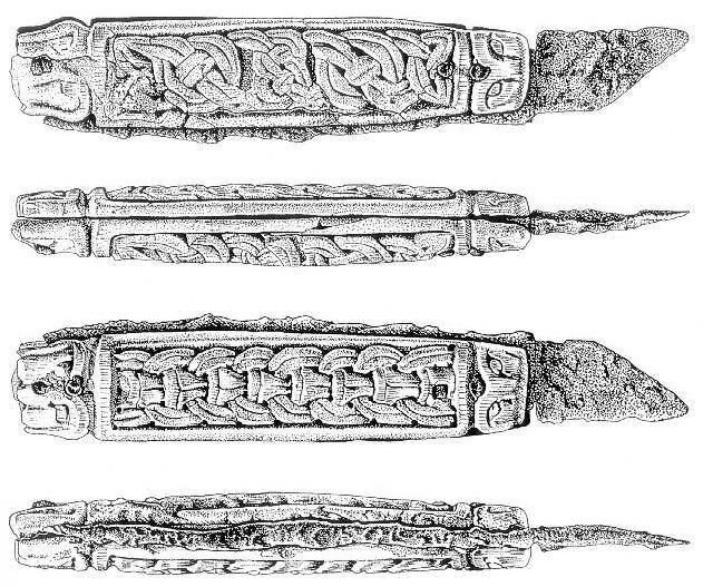 Двухсторонний нож. מועדון השחזור ההיסטורי “נורטמן”