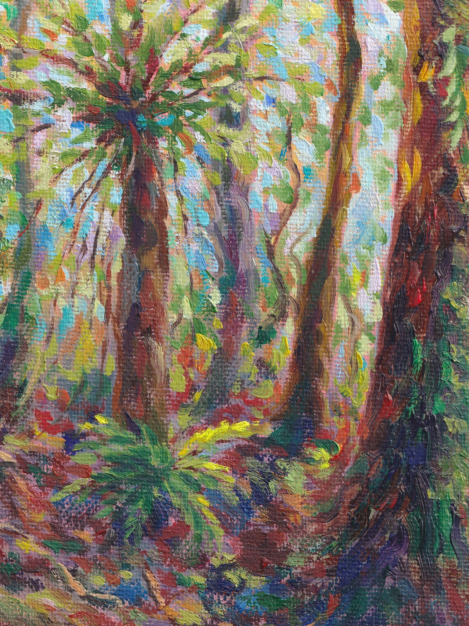 Kapakapanui. Evgeniia Bychina, painter