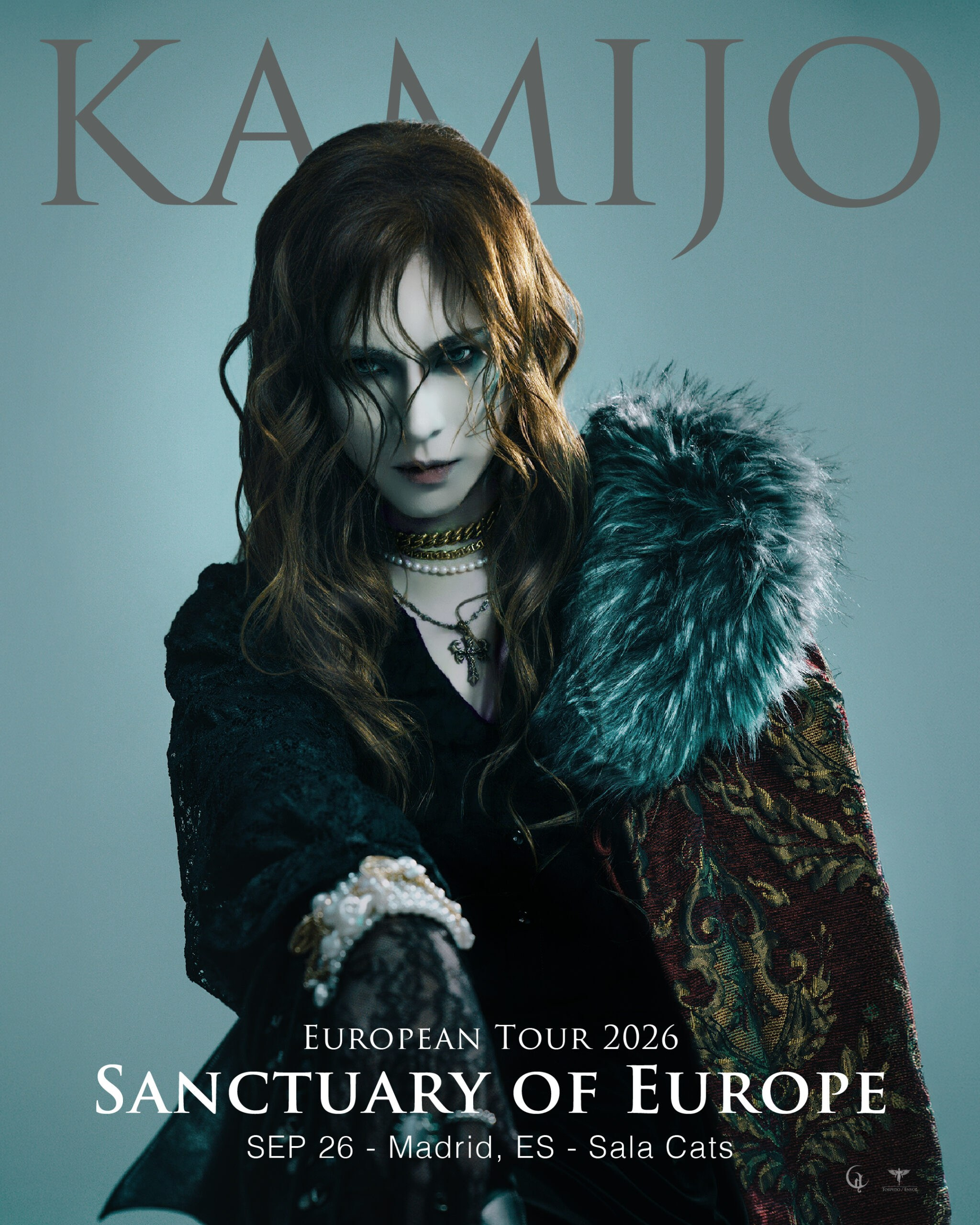 Kamijo en Madrid 2026: concierto Sanctuary of Europe en la Sala Nazca — visual kei y metal sinfónico | FOTKAI