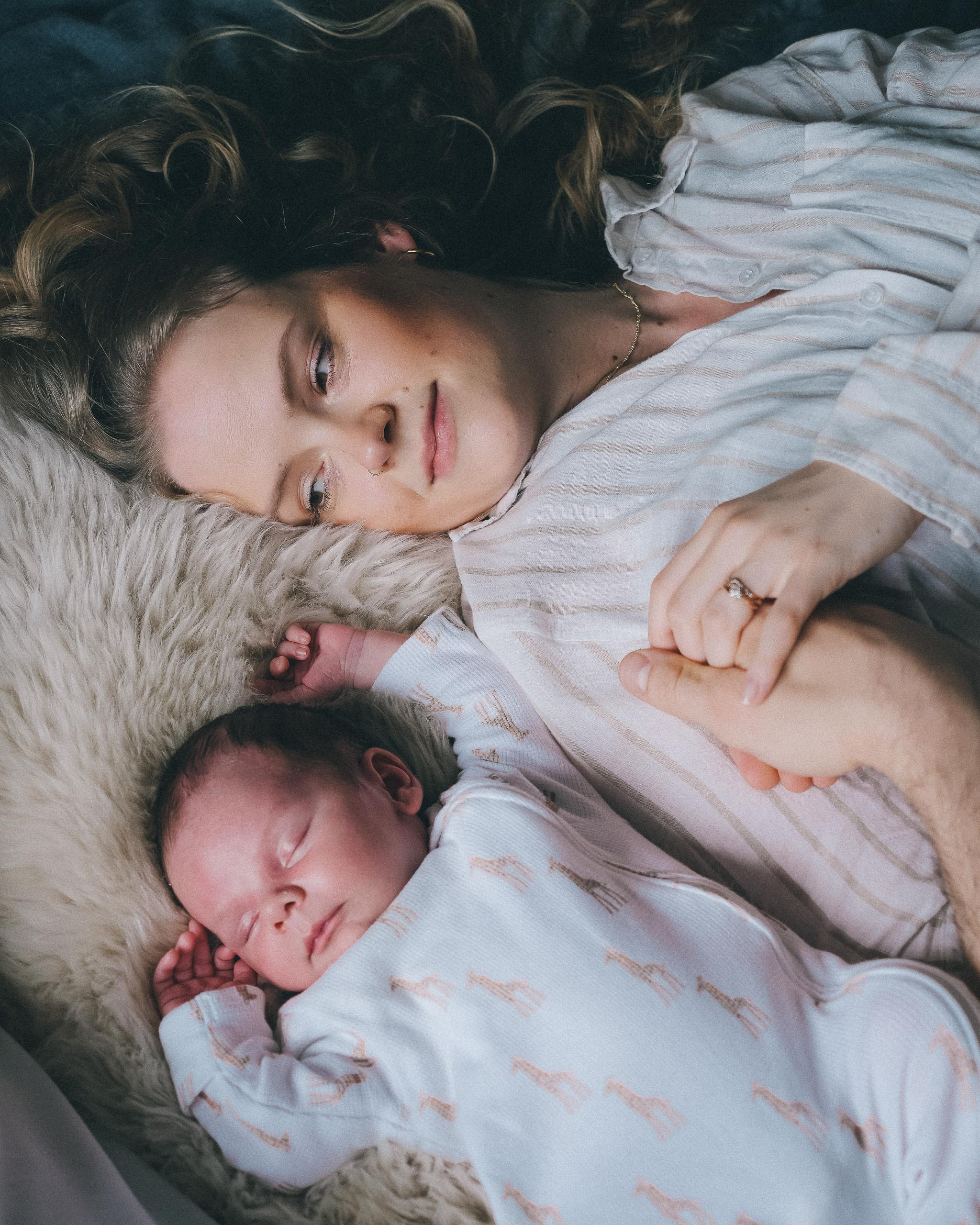 Newborn photographer Solihull — gentle at-home newborn session by Irina Zoteeva