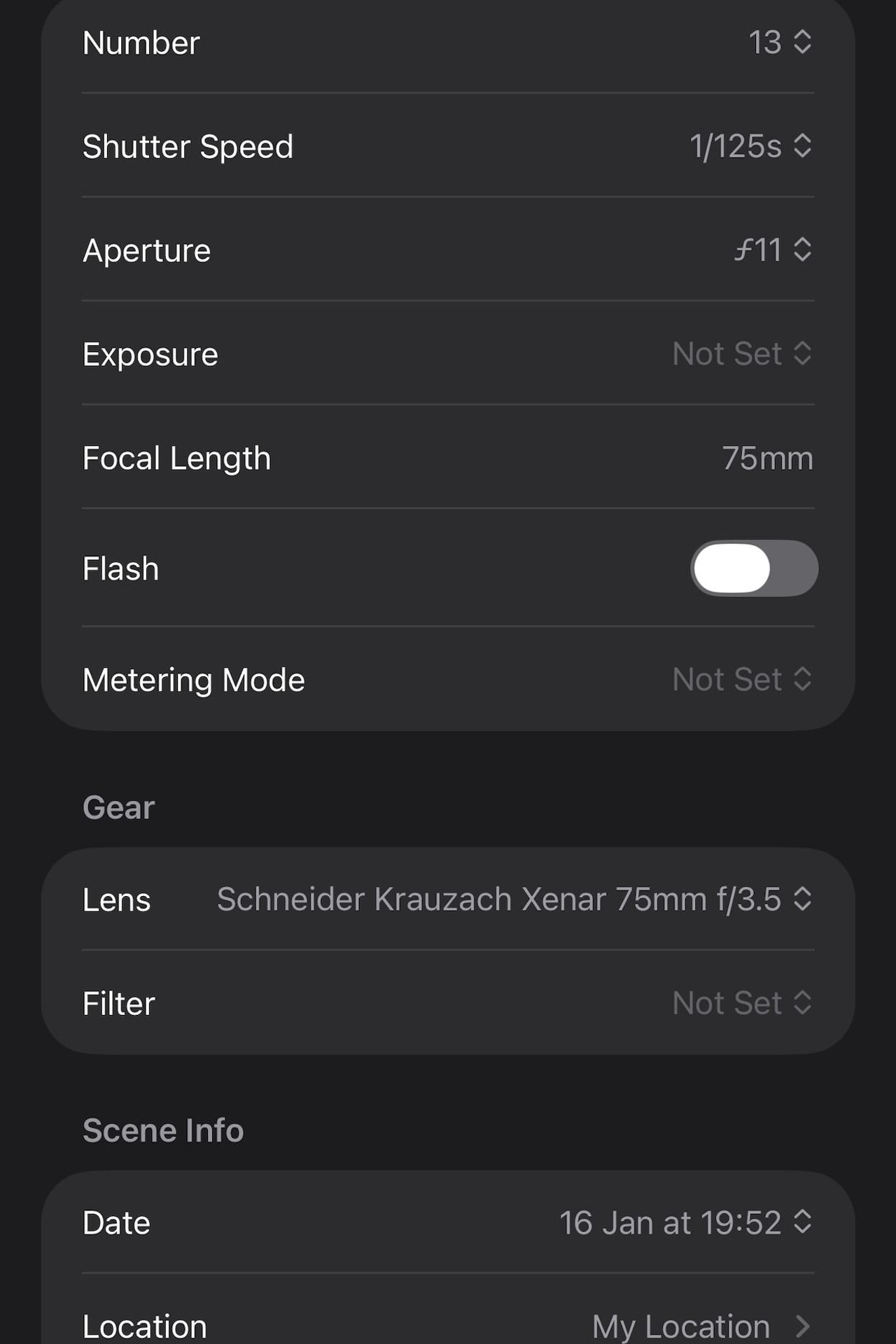 How to Use EXIF Data with Scanned Film Photos | Film Photography Workflow. Hedley Wright Photography | East Anglia Sport, Street, Wildlife, Landscape & Astrophotography