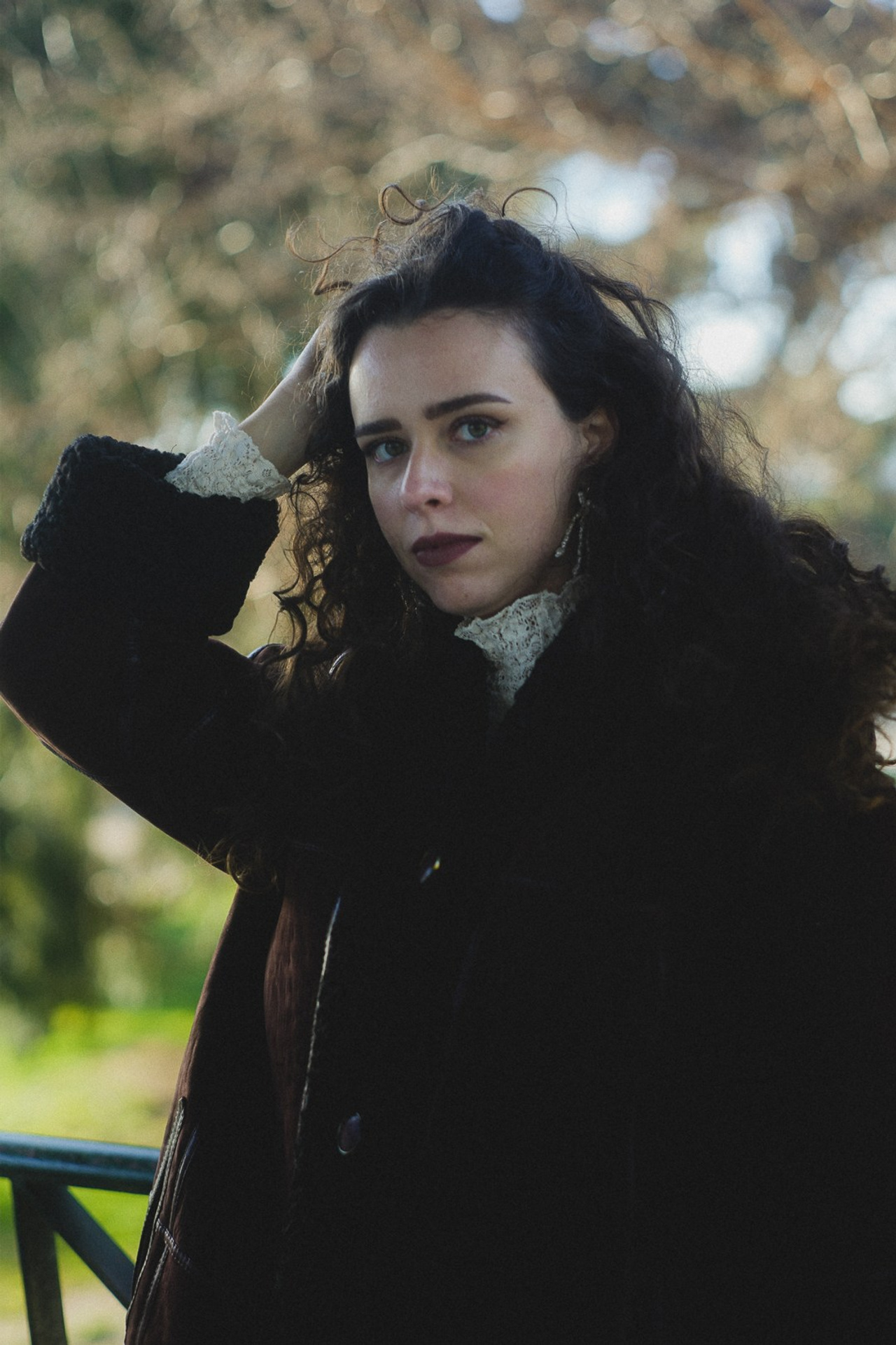 Sesión de fotos en Templo de Debod en primavera. Carlos Medina Fotógrafo de retratos ubicado en Madrid, España