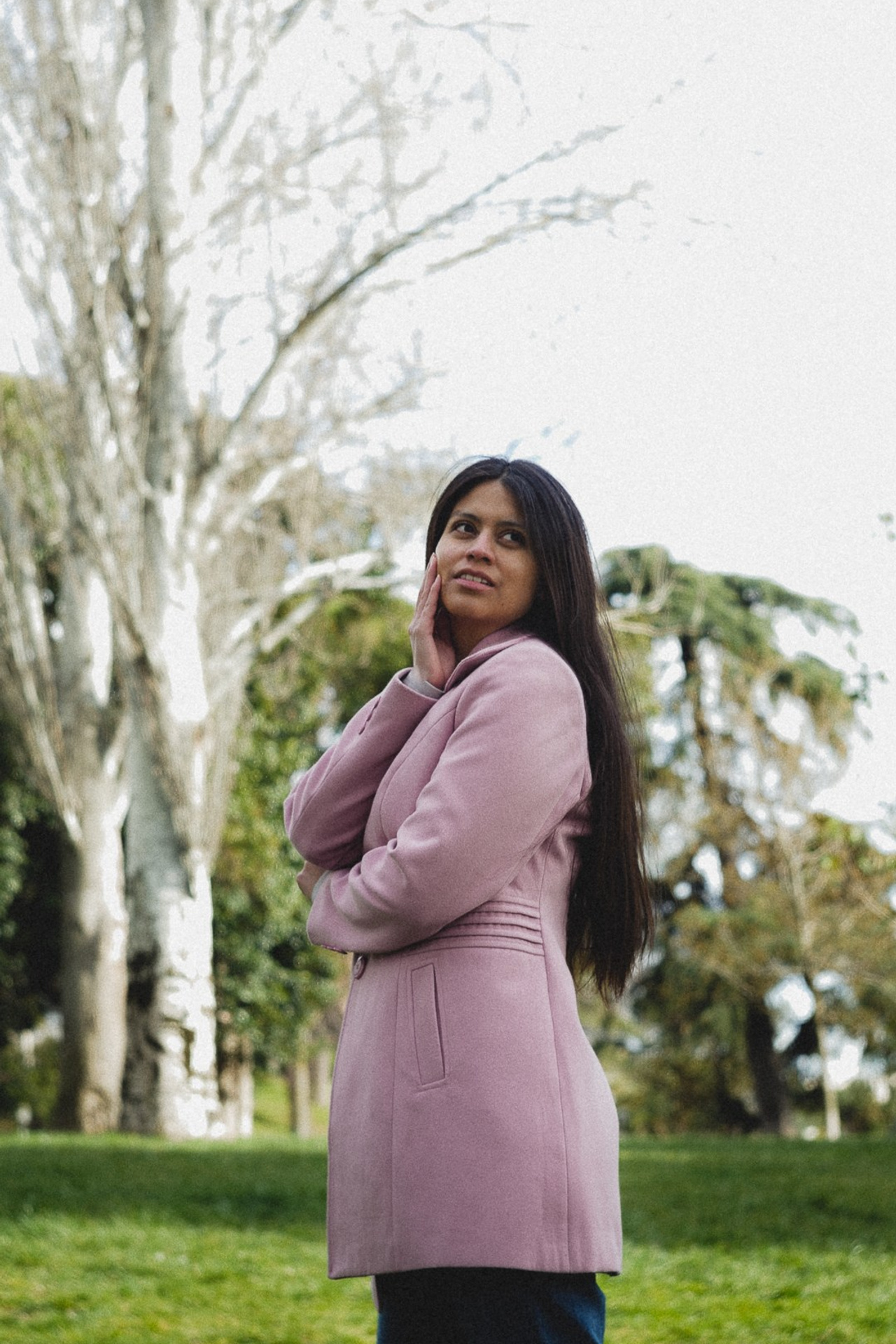 Retratos en primavera en Gran Vía en Madrid. Carlos Medina Fotógrafo de retratos ubicado en Madrid, España