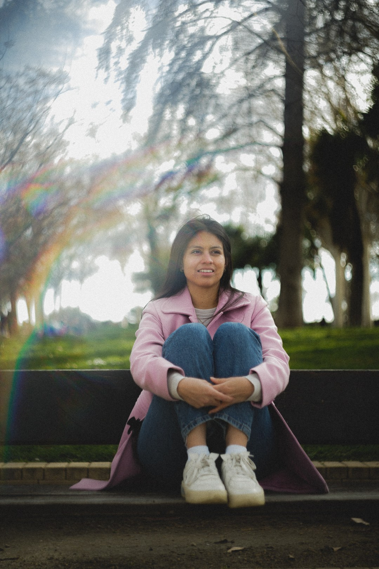 Retratos en primavera en Gran Vía en Madrid. Carlos Medina Fotógrafo de retratos ubicado en Madrid, España