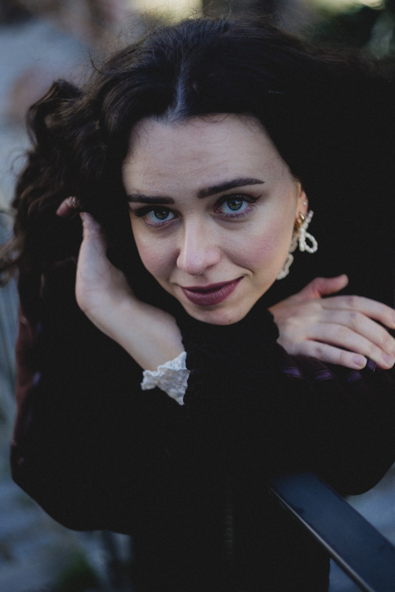 Sesión de fotos en Templo de Debod en primavera. Carlos Medina Fotógrafo de retratos ubicado en Madrid, España
