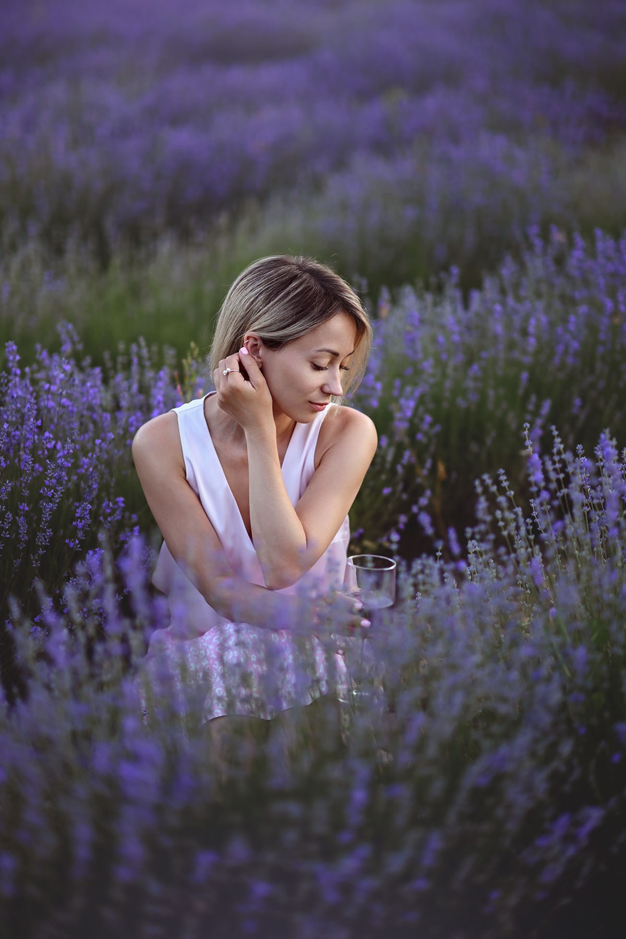 Лавандовое поле в Анталии