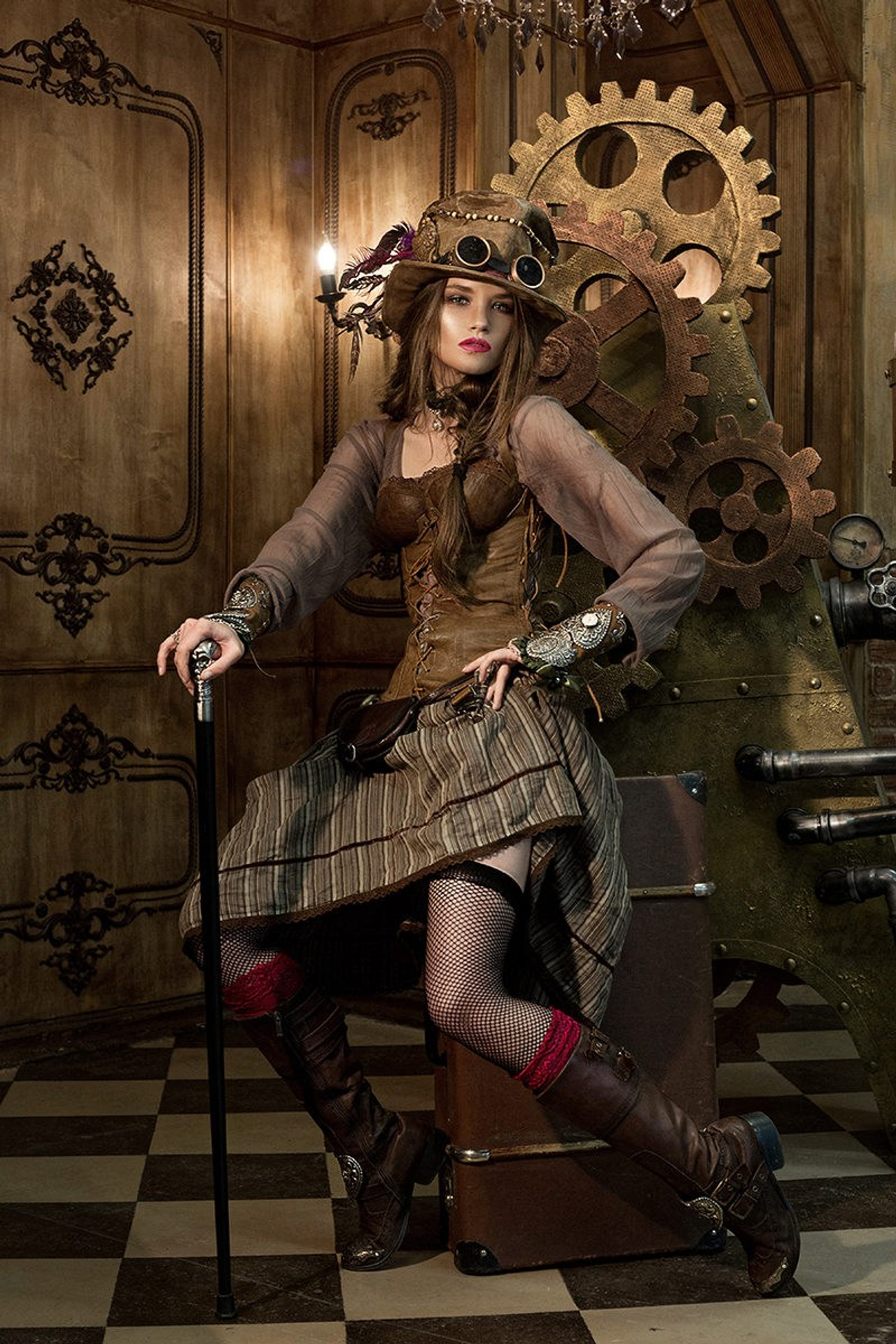 Steampunk » dans l’objectif. Photographe professionnelle de la ville d’Auxerre - Ekaterina Mathieu