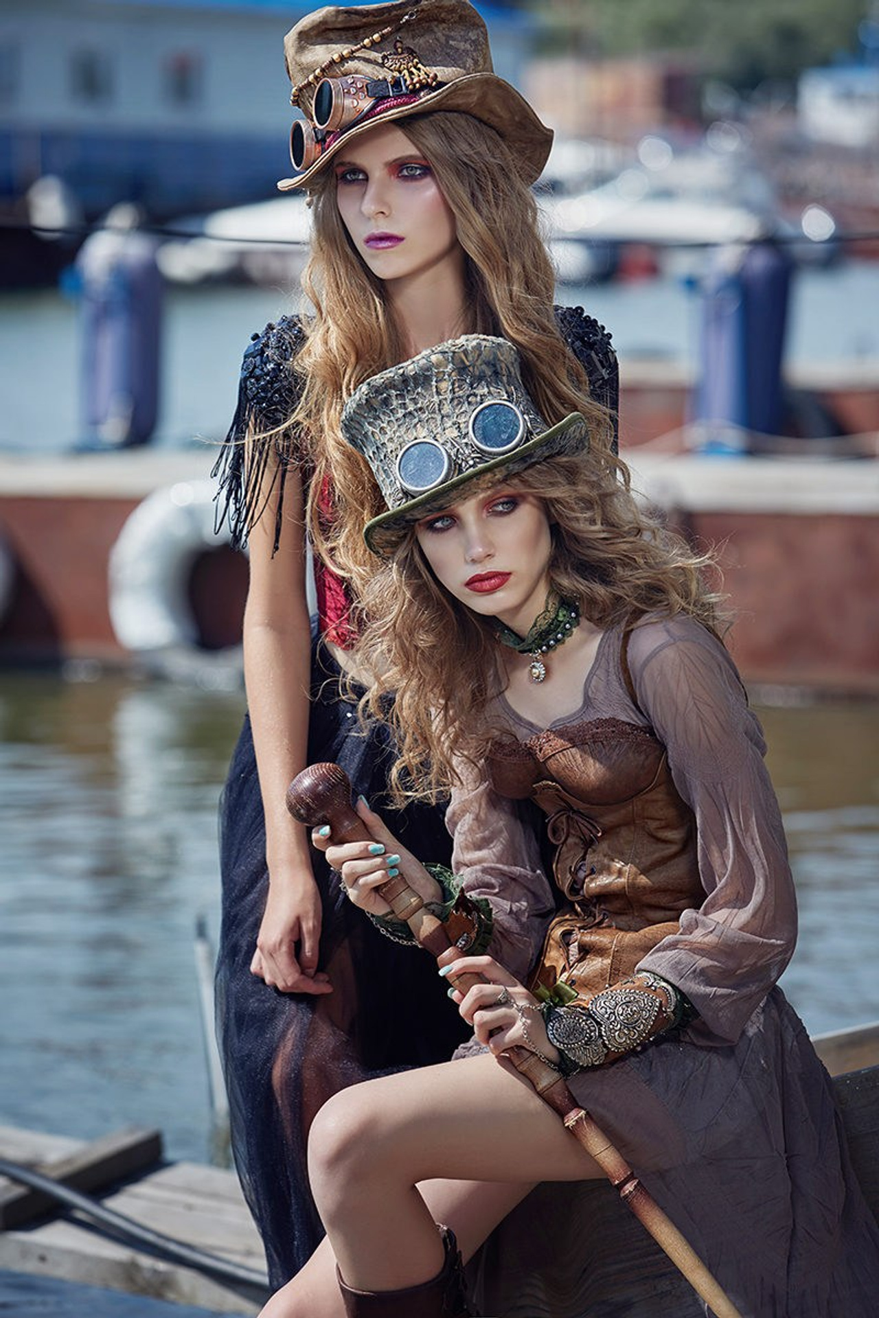 Séance photo éclatante dans le style « Steampunk. Photographe professionnelle de la ville d’Auxerre - Ekaterina Mathieu