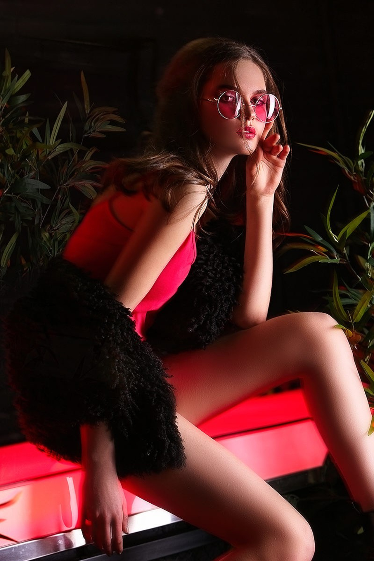 Féerie nocturne dans les vibrations du club. Photographe professionnelle de la ville d’Auxerre - Ekaterina Mathieu