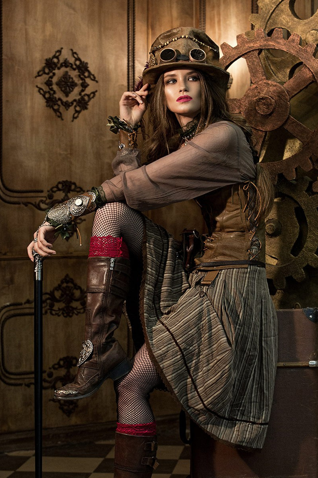 Steampunk » dans l’objectif. Photographe professionnelle de la ville d’Auxerre - Ekaterina Mathieu