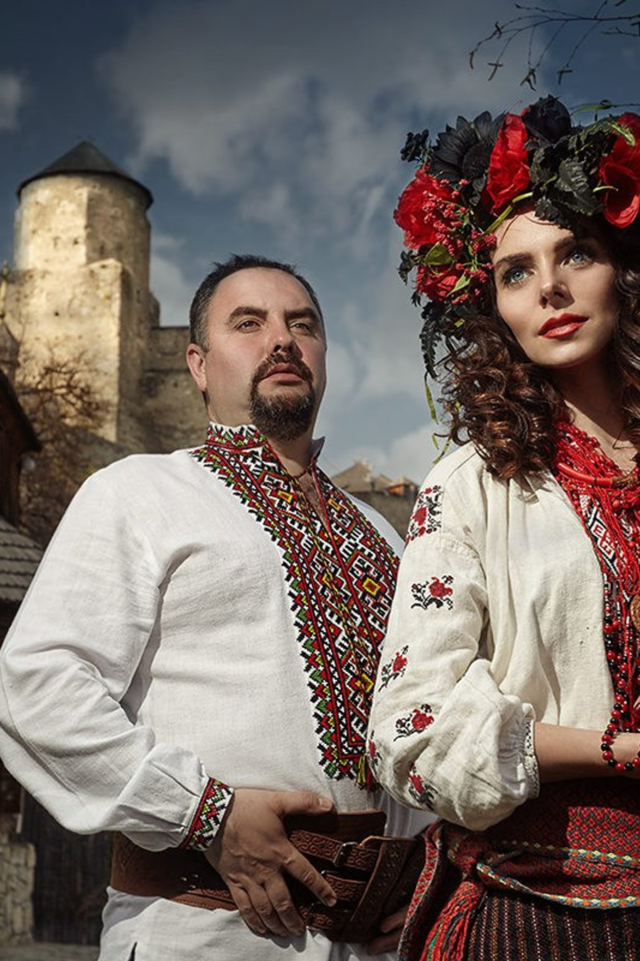 Histoire d’amour à l’ukrainienne. Tournage à la ville de Kamianets-Podilskyi. Photographe professionnelle de la ville d’Auxerre - Ekaterina Mathieu