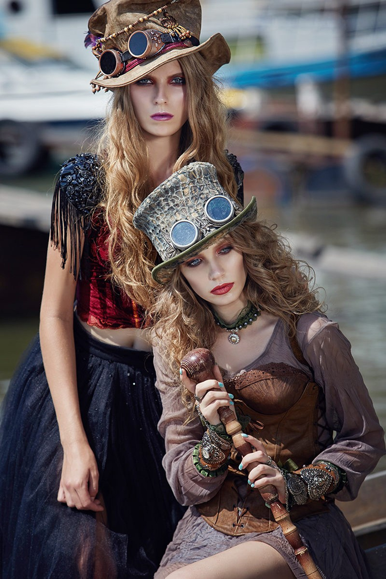 Séance photo éclatante dans le style « Steampunk. Photographe professionnelle de la ville d’Auxerre - Ekaterina Mathieu