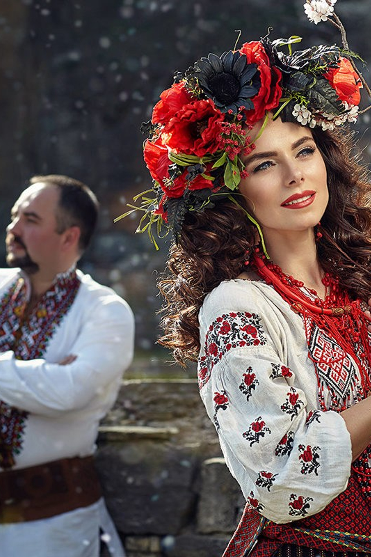 Histoire d’amour à l’ukrainienne. Tournage à la ville de Kamianets-Podilskyi. Photographe professionnelle de la ville d’Auxerre - Ekaterina Mathieu