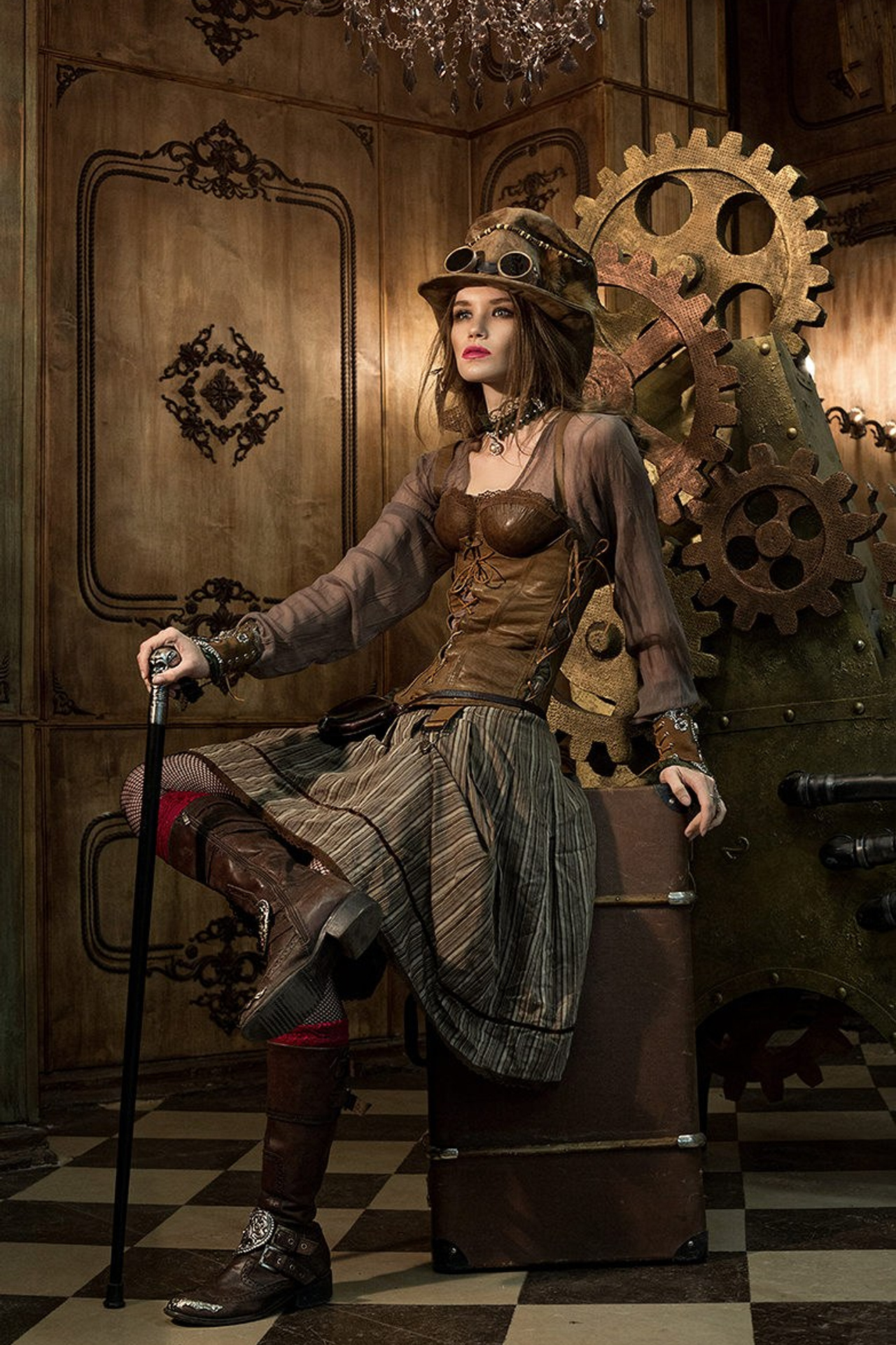 Steampunk » dans l’objectif. Photographe professionnelle de la ville d’Auxerre - Ekaterina Mathieu