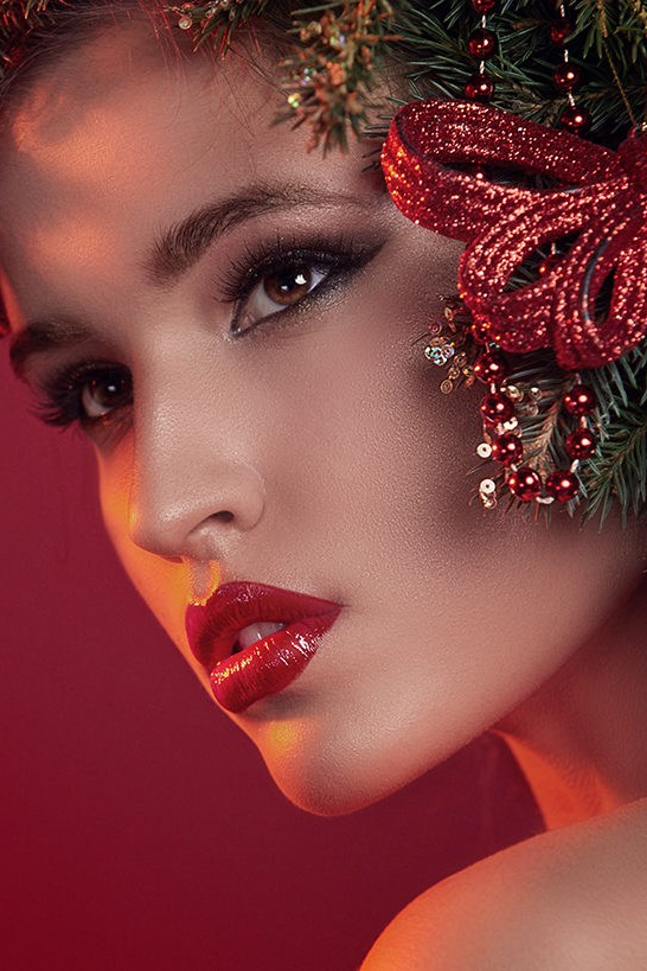 Séance photo de Noël en studio. Photographe professionnelle de la ville d’Auxerre - Ekaterina Mathieu