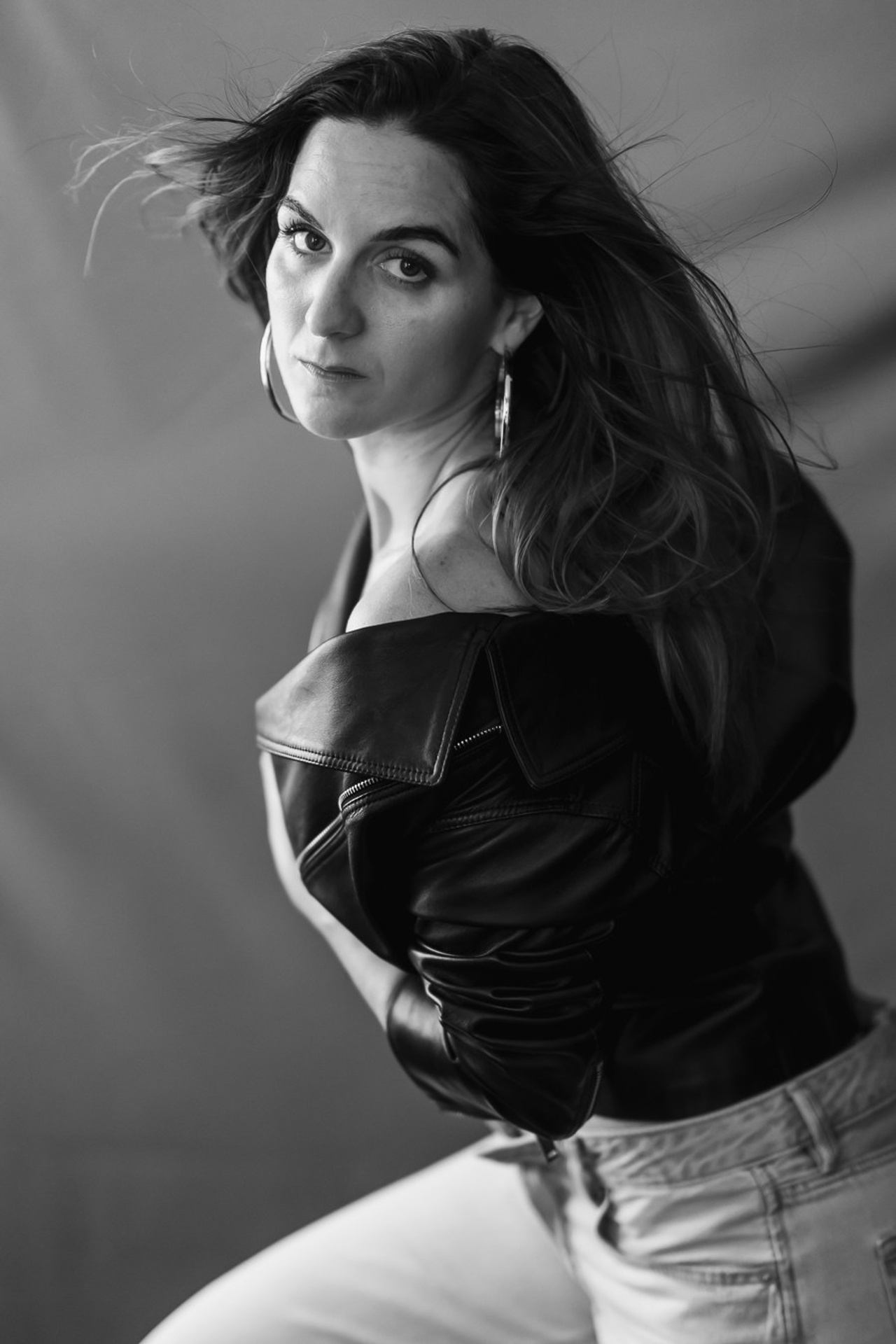 Portrait en noir & blanc