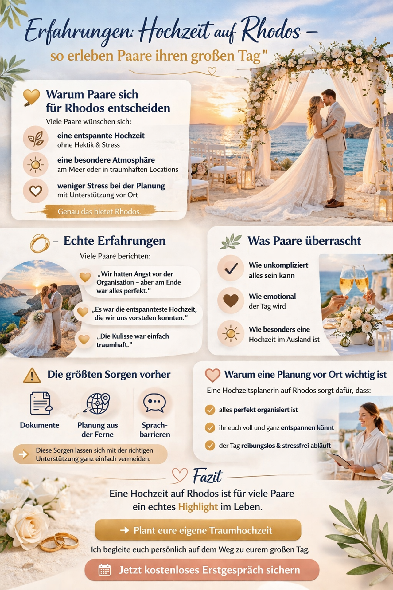 Blog. Heiraten auf Rhodos | Deutschsprachige Hochzeitsplanerin Griechenland