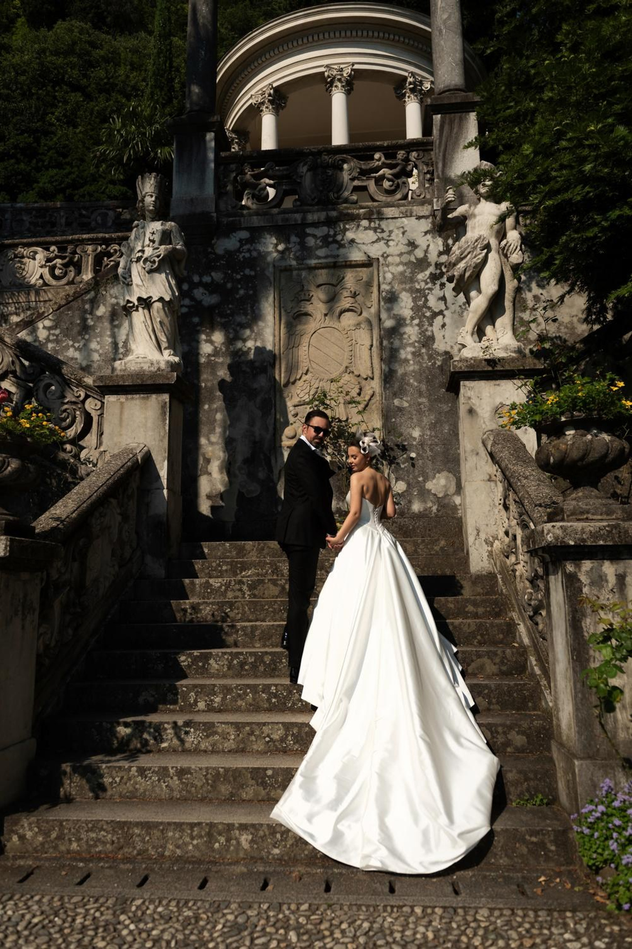 Elopement photoshoot at Villa Monastero' June 24