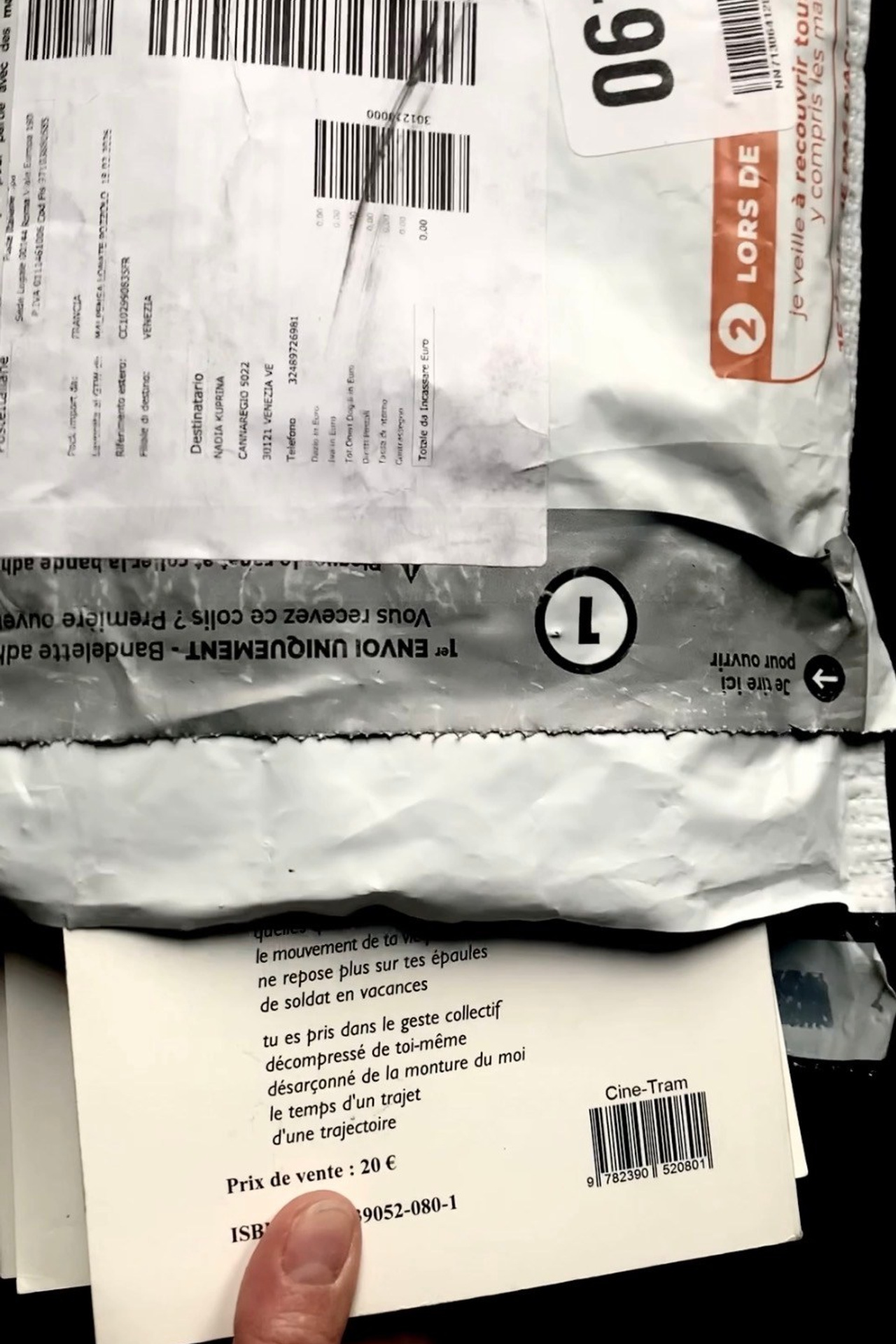 Upcoming: Ciné-Tram performance in Brussels March 14. Nadia Kuprina. Artist