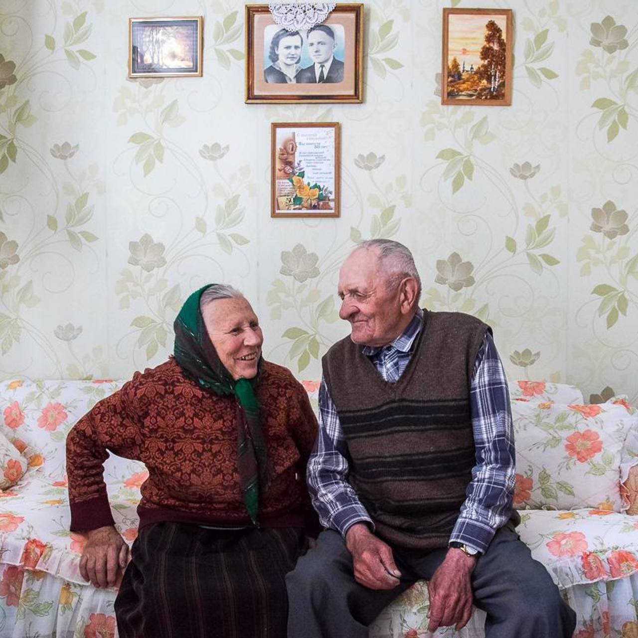 Рудик Владимир Васильевич и Данута Ивановна, дер. Ивезь, Беларусь