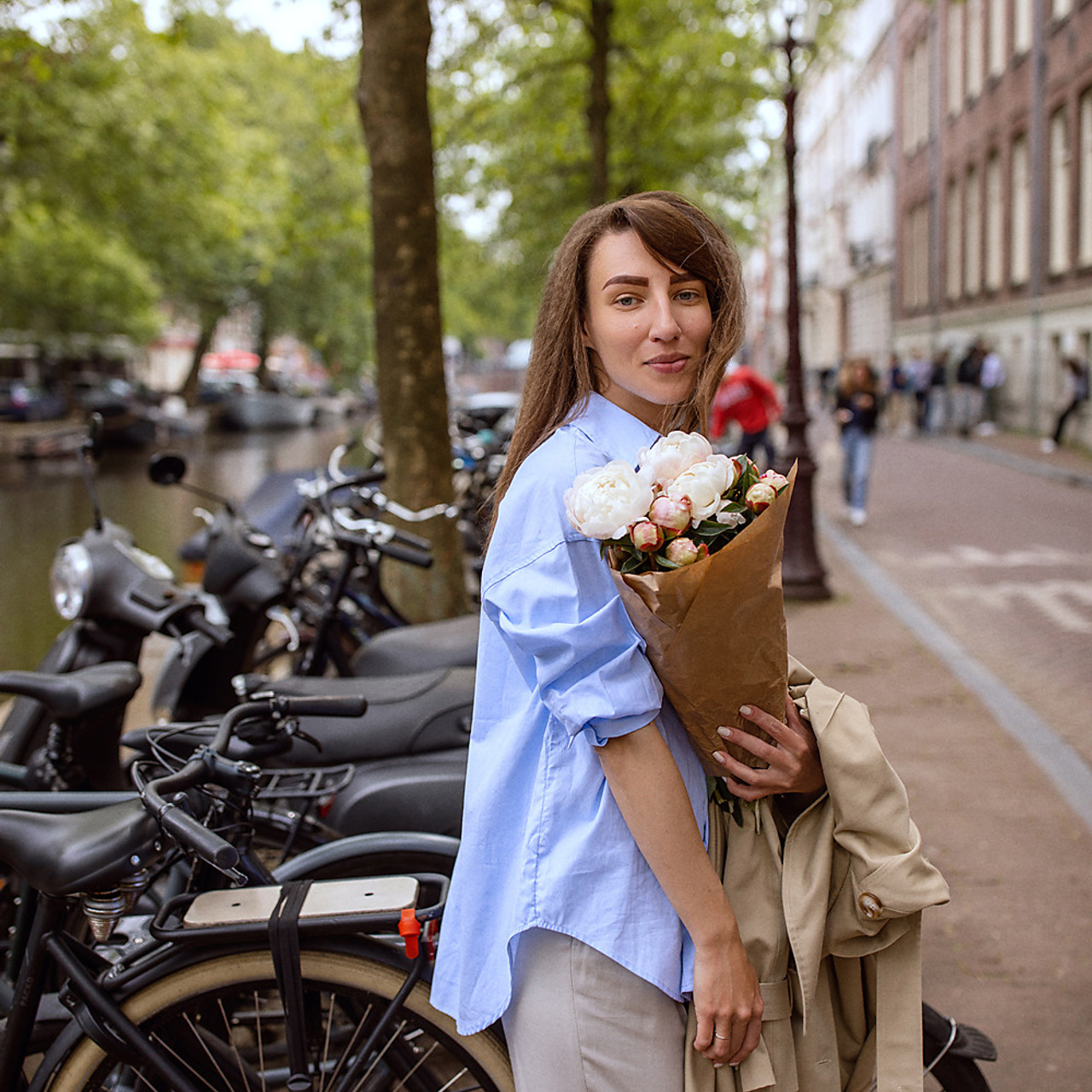 Individual photoshoot in Amsterdam city
