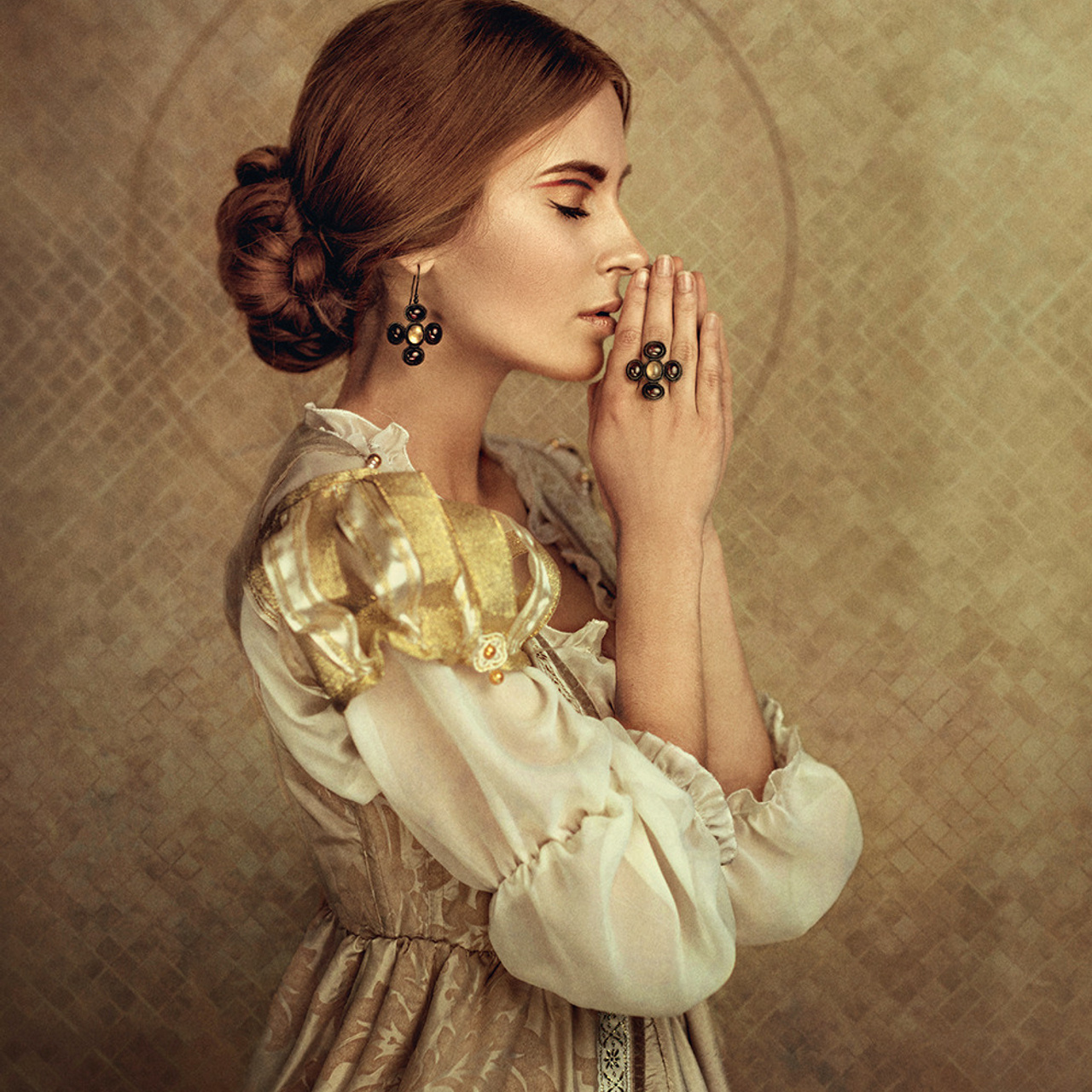 Brand photoshoot for Jewellery Byzantium