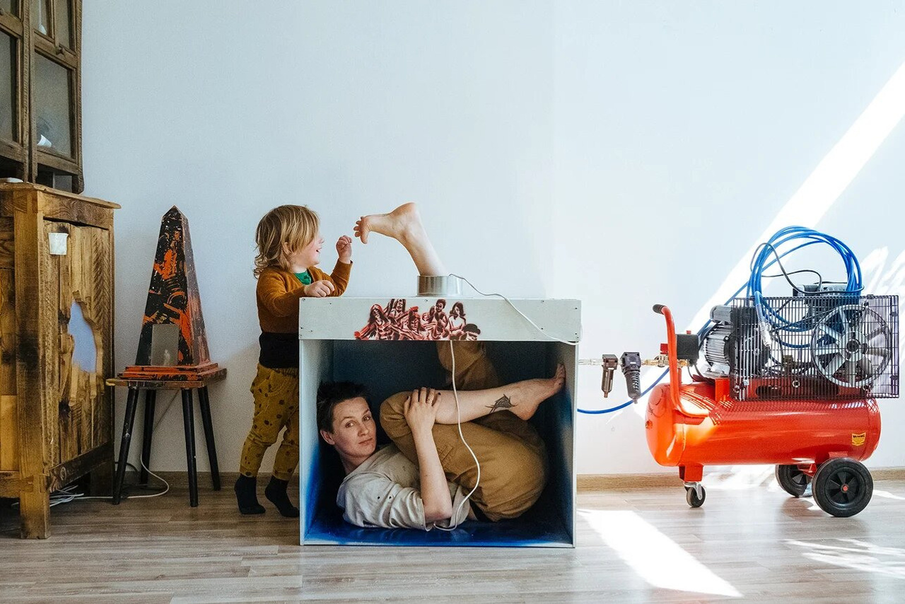 For the project Human Hotel by Wooloo collective,  Garage Museum