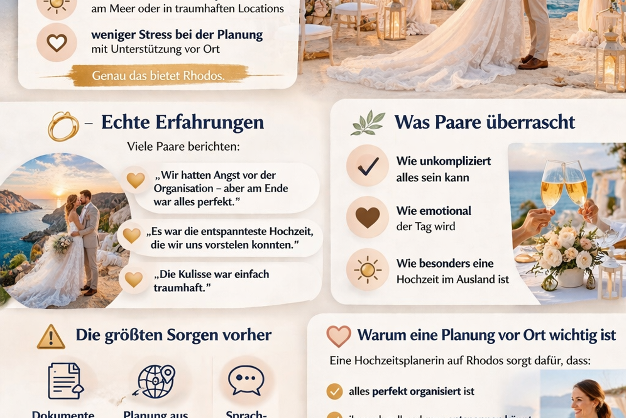 Blog. Heiraten auf Rhodos | Deutschsprachige Hochzeitsplanerin Griechenland