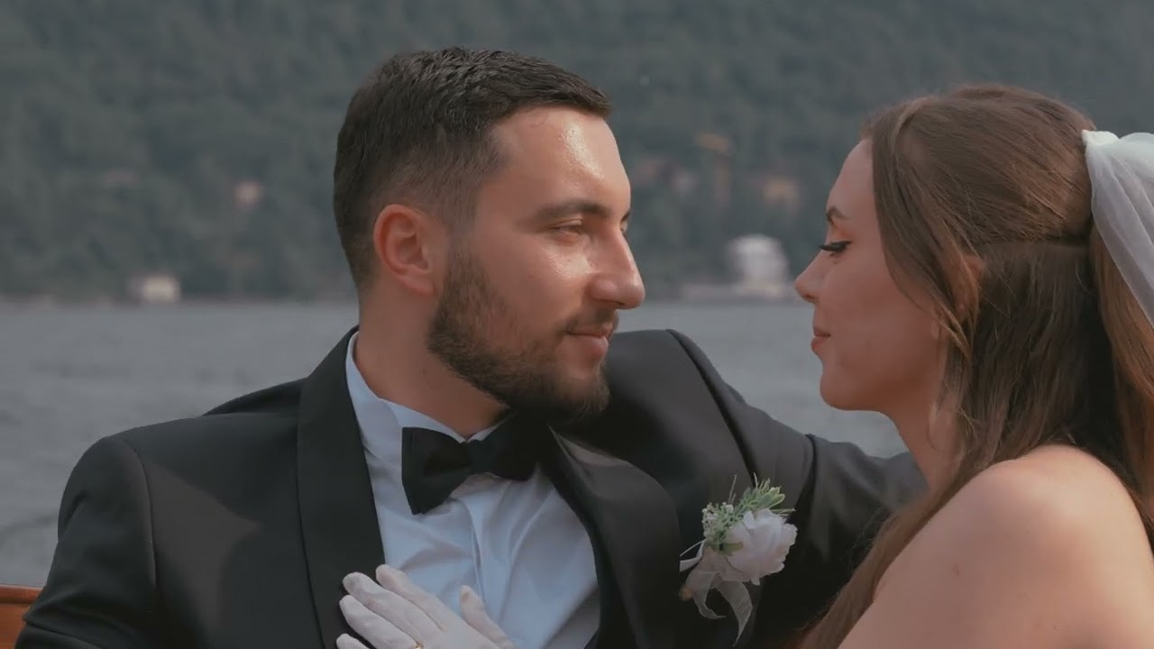 Seida & Adenis. Fotografo matrimonio Lago di Como Ferrari Media Production