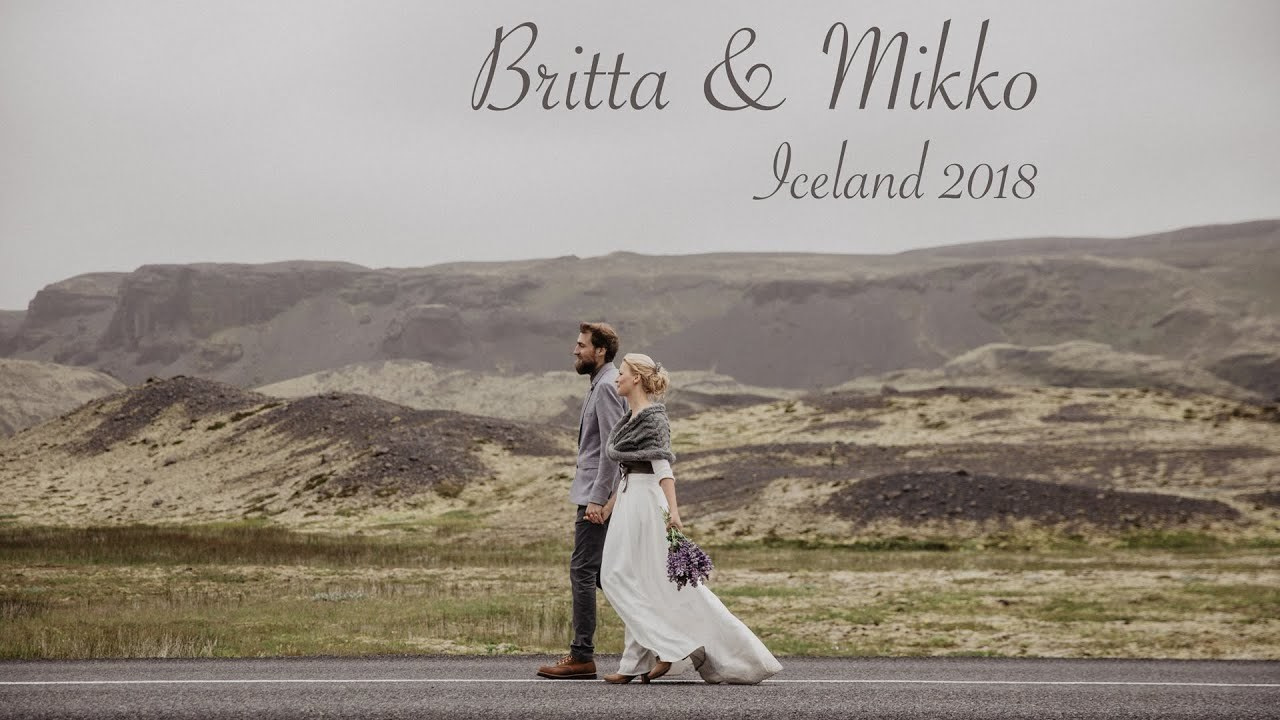 Wedding for two in Iceland | Iceland elopement photographer. Iceland elopement photographer & videographer