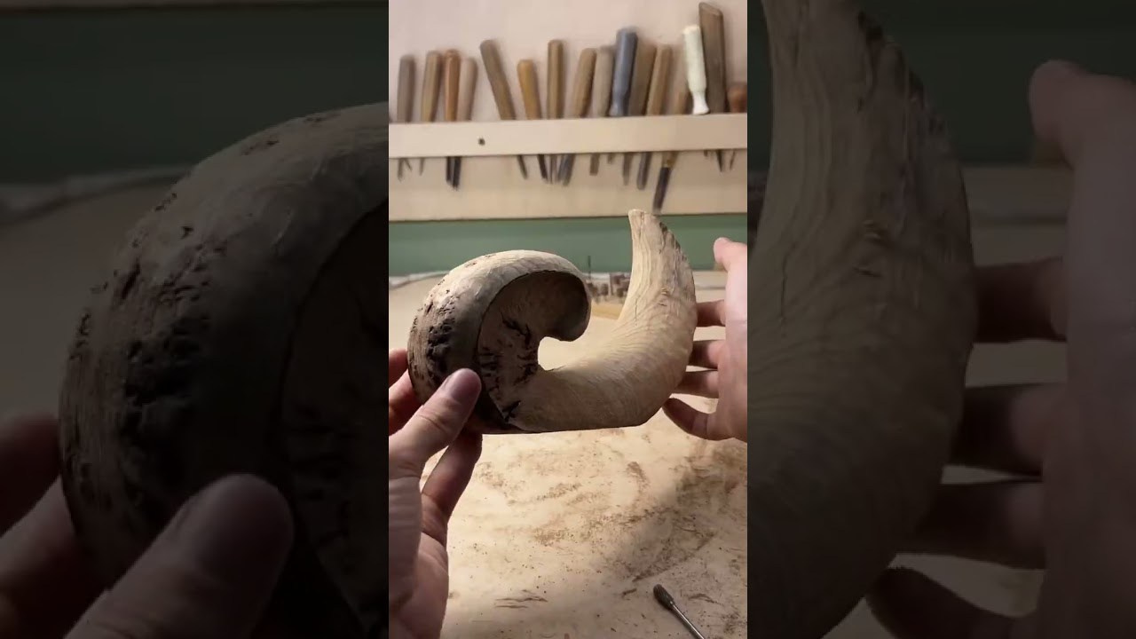 Видео работ. Резьба по дереву. Уникальные декоративные скульптуры для интерьера