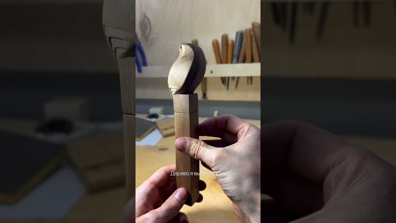 Видео работ. Резьба по дереву. Уникальные декоративные скульптуры для интерьера