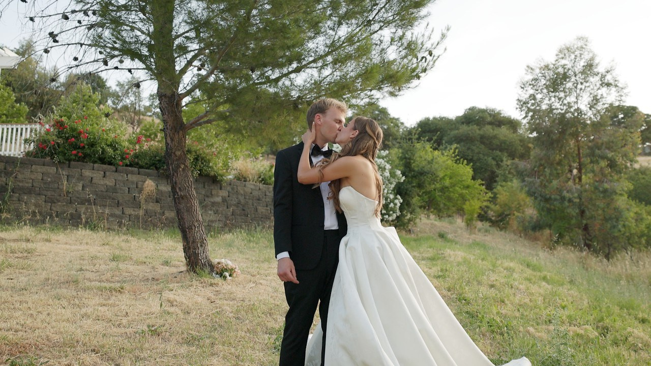 Anton and Ella. Wedding videographer for couples in Sacramento Area and Roseville