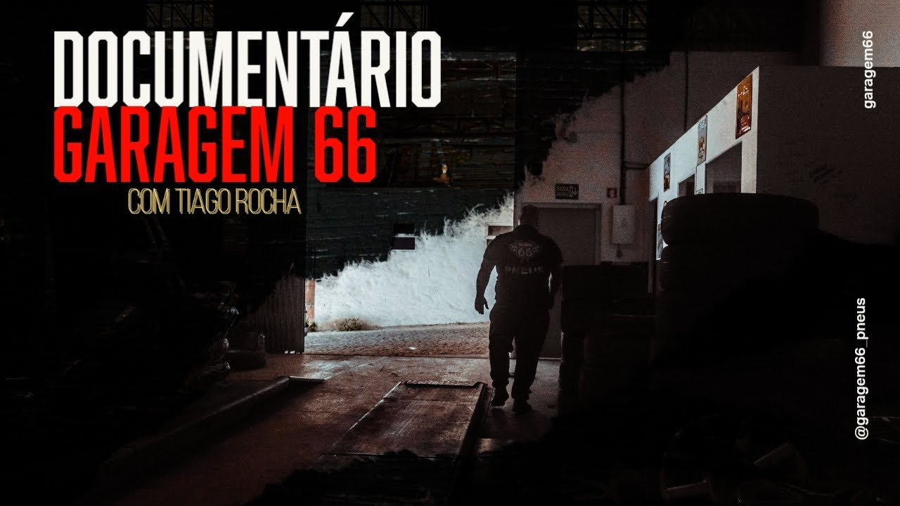 Garagem 66 — Pneus. Júnio MediaLab