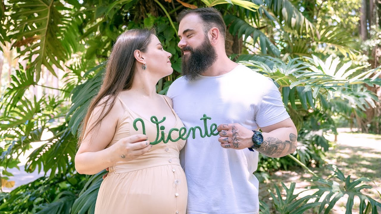 Ensaio de Gestante do casal Thamaris e Vagner. Luiz Medeiros Produções