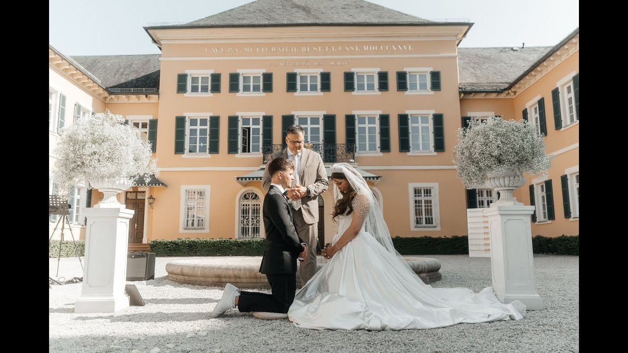 Wedding at Schloss Johannisberg in Geisenheim. Wedding photographer & videographer in Germany and Frankfurt | Denis Mirosnik